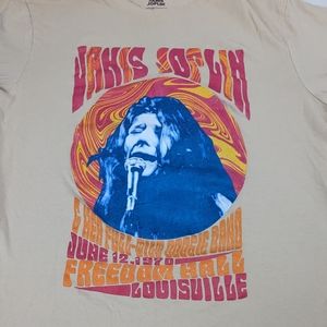 Janis Joplin Concert Tee Repro Small